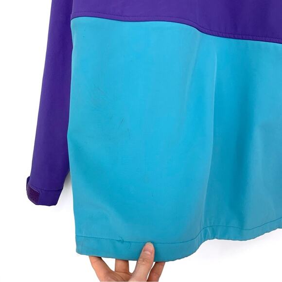 NEFF Daily Softshell Jacket Teal Blue Purple M - Picture 14 of 15